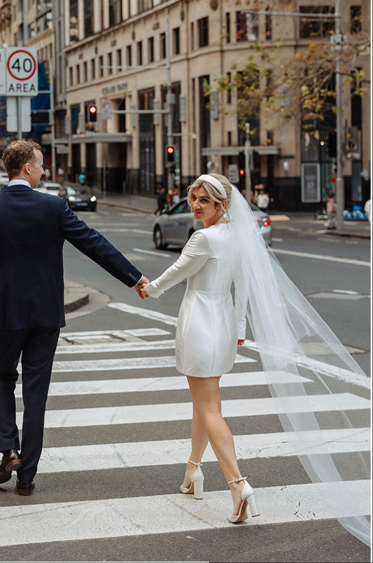 Ivory Tulle Veil
