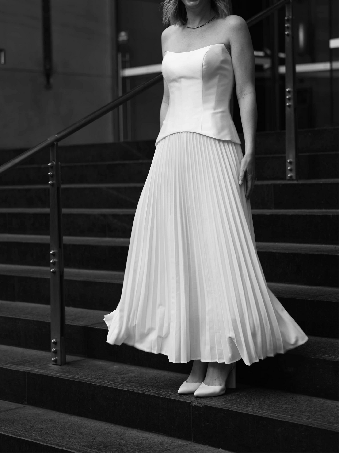 Jessie Pleated Midi